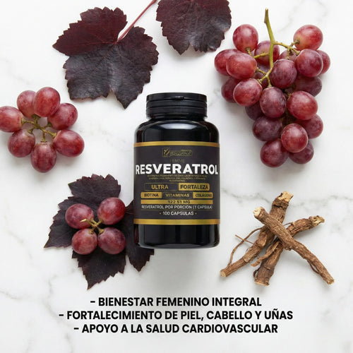 Resveratrol Negro – Apoyo antioxidante diario