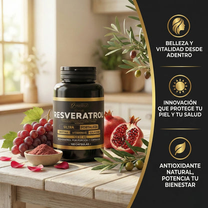 Resveratrol Negro – Apoyo antioxidante diario